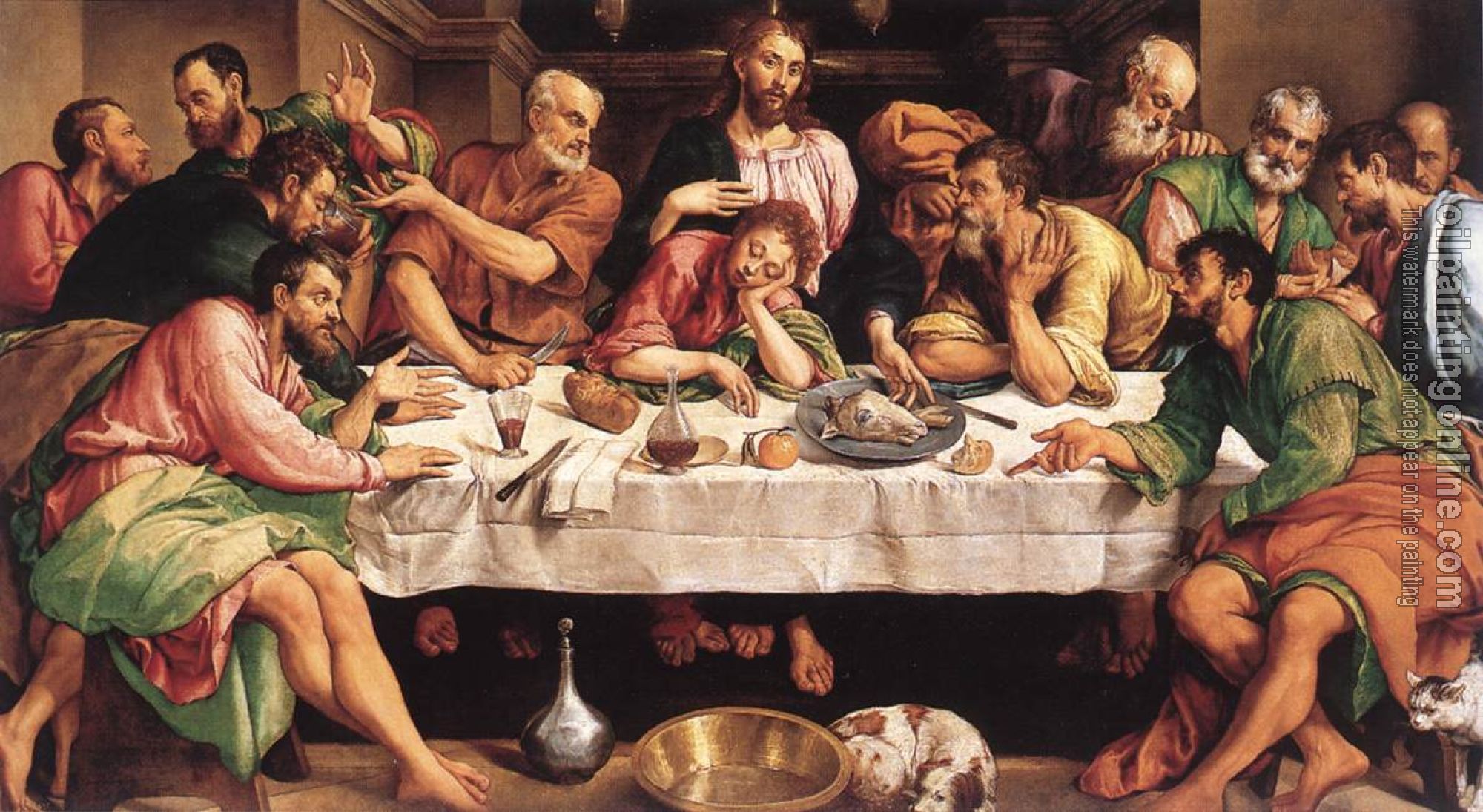 Bassano, Jacopo - The Last Supper